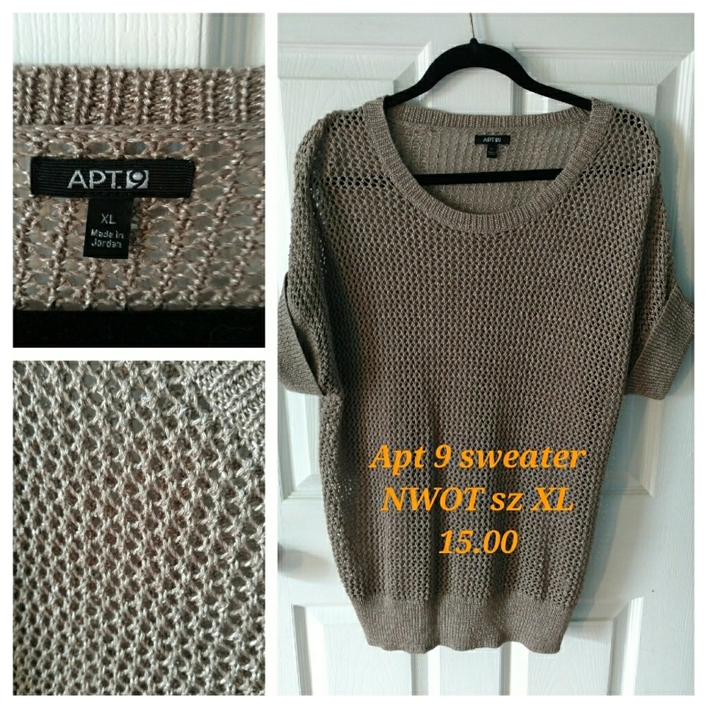 Apt 9 sweater, xl, NWOT